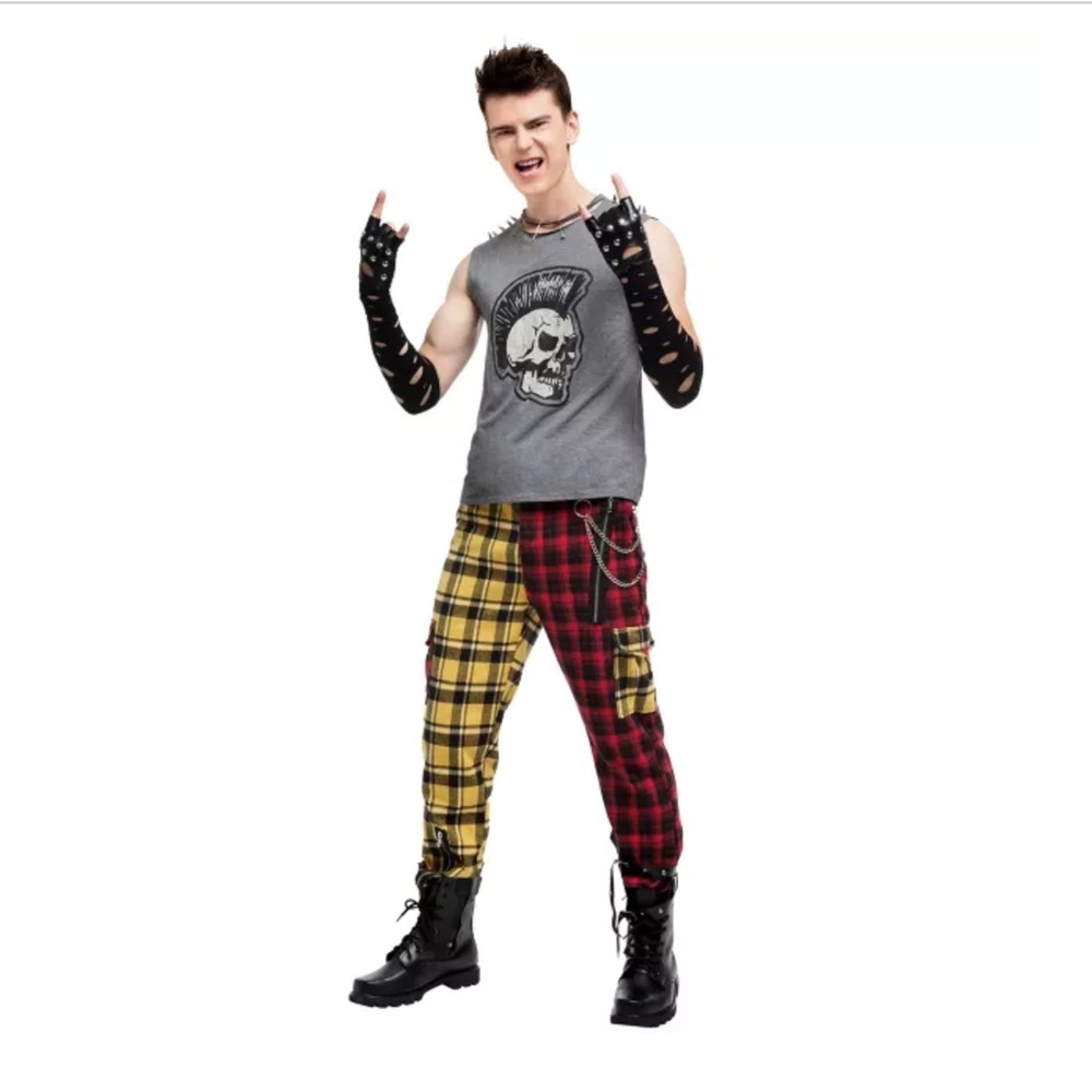 Spirit Men's Punk Rock Halloween Costume